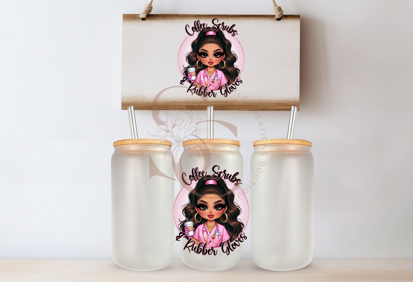 Coffee & Scrubs cup