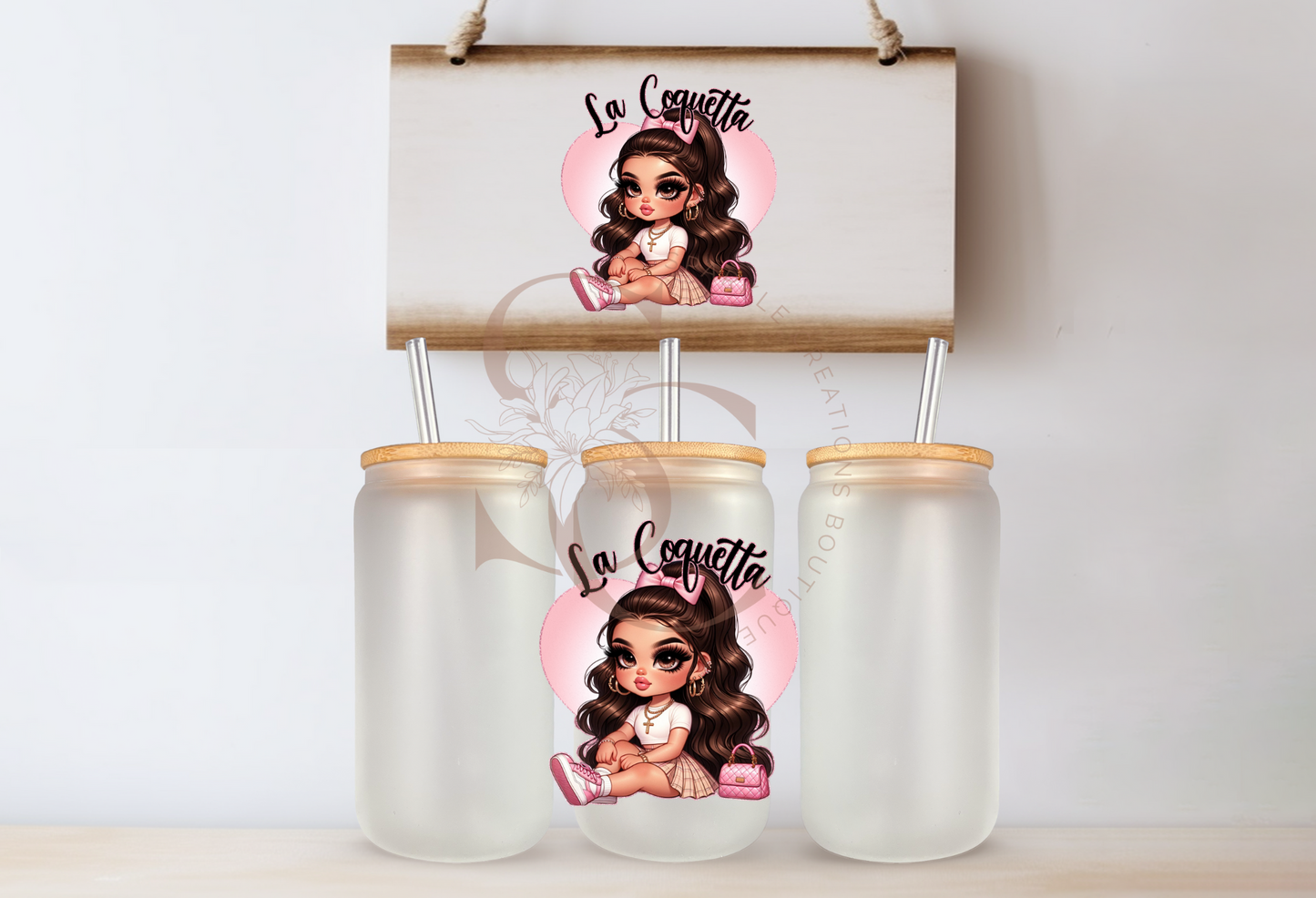 La Coqueta Glass Cup