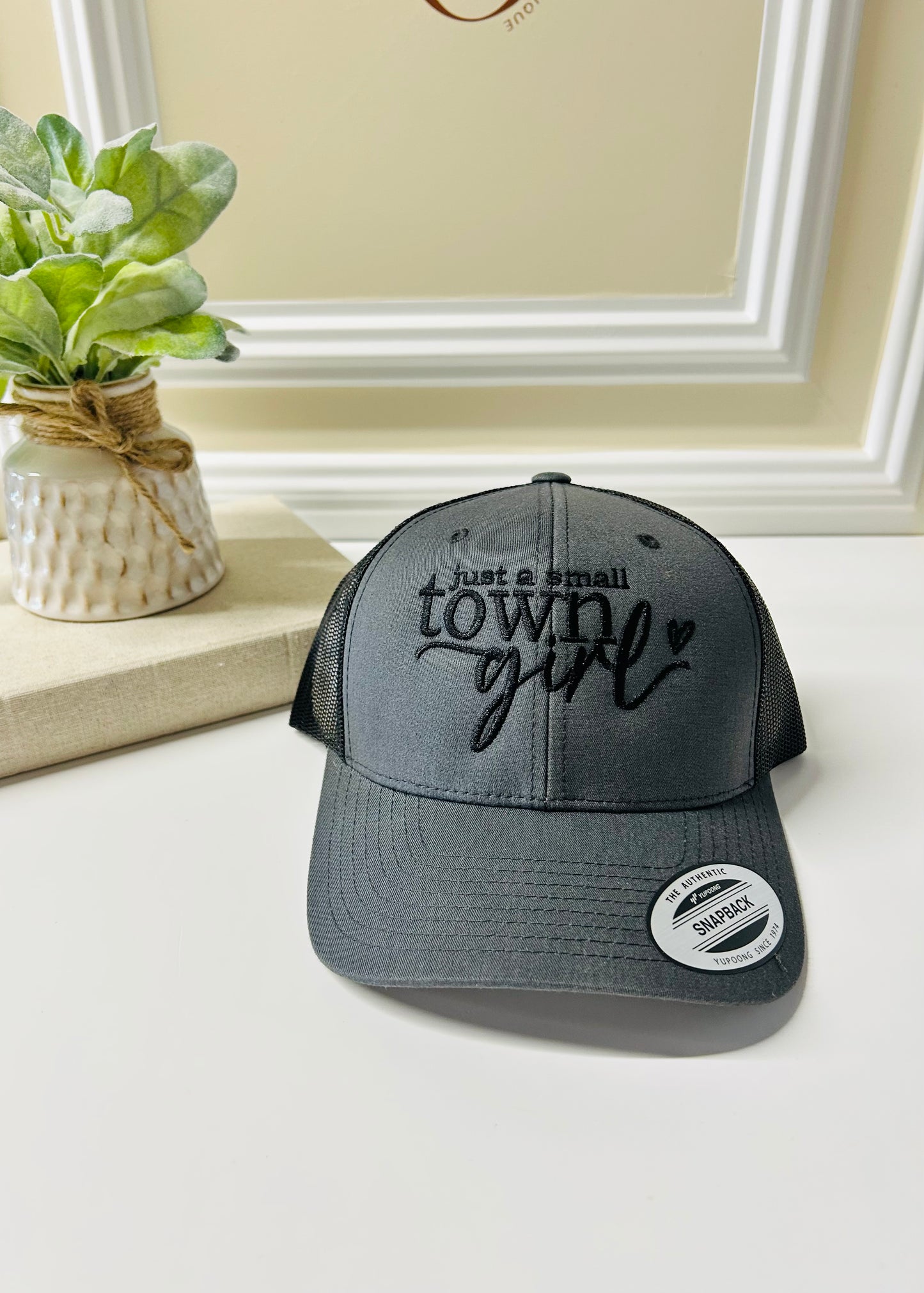 Just a small town GIRL Trucker Hat