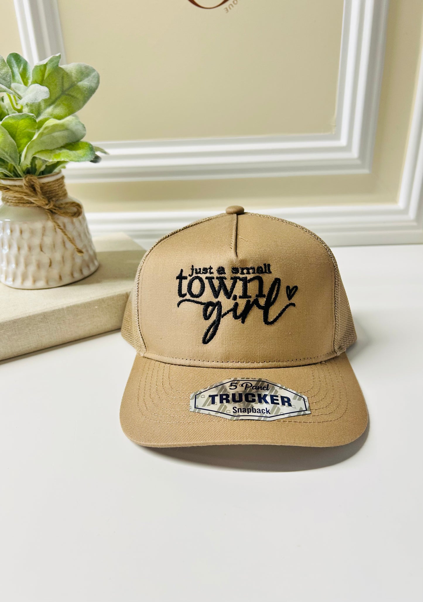 Just a small town GIRL Trucker Hat