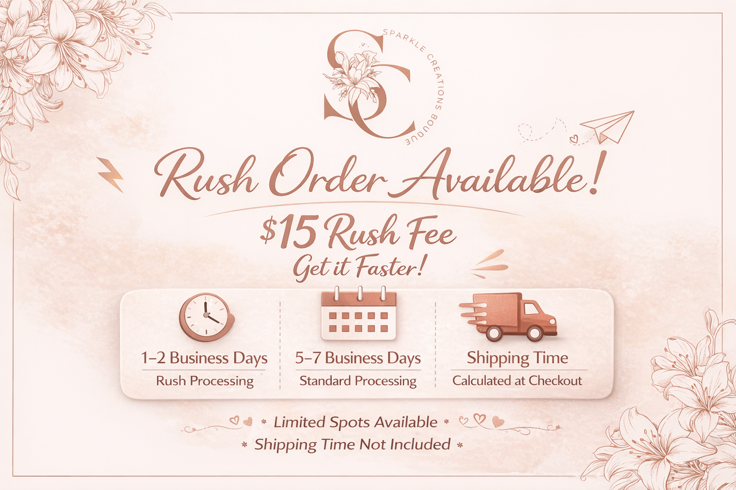 RUSH ORDER