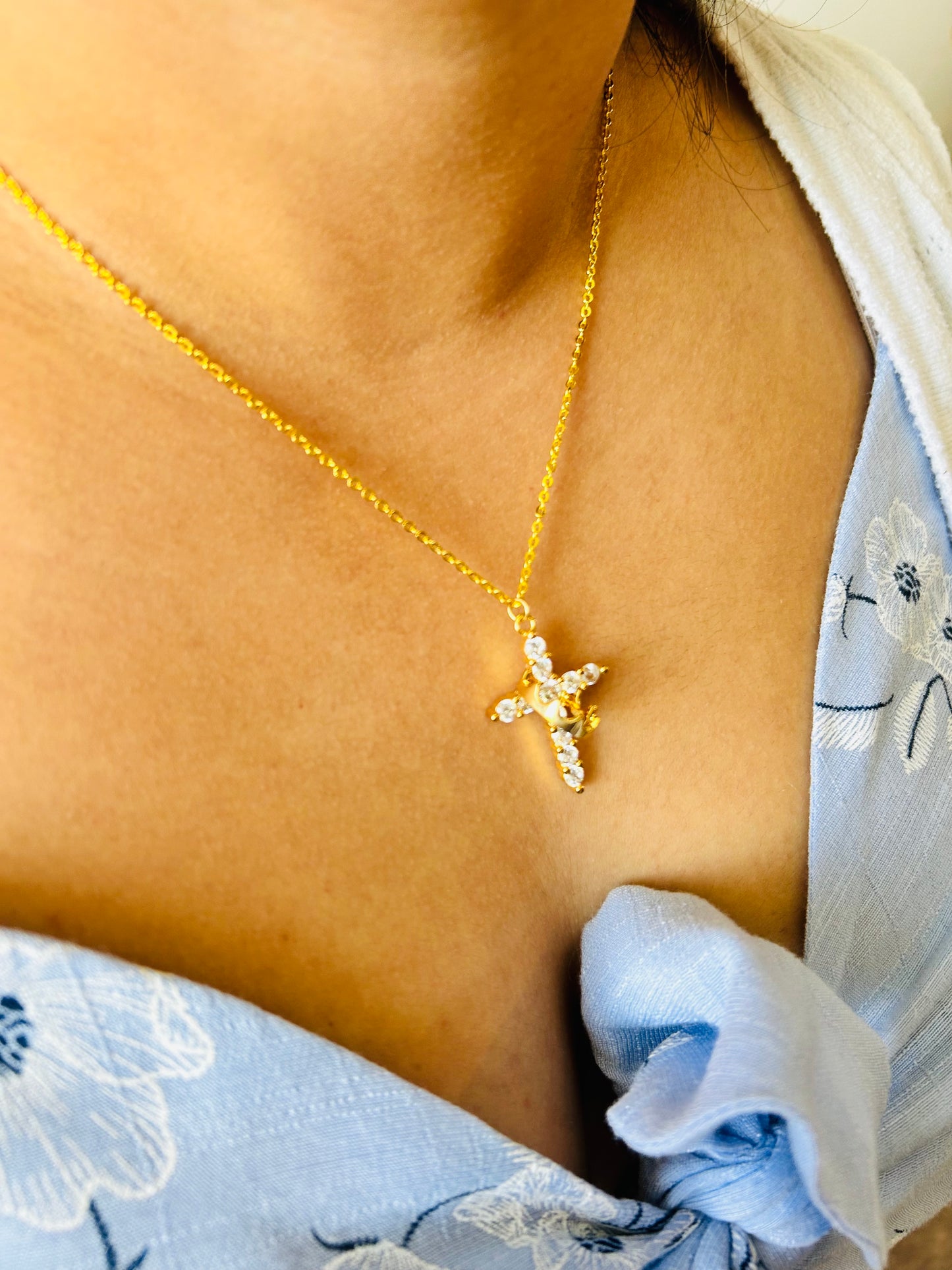 Eternal Grace Cross Necklace