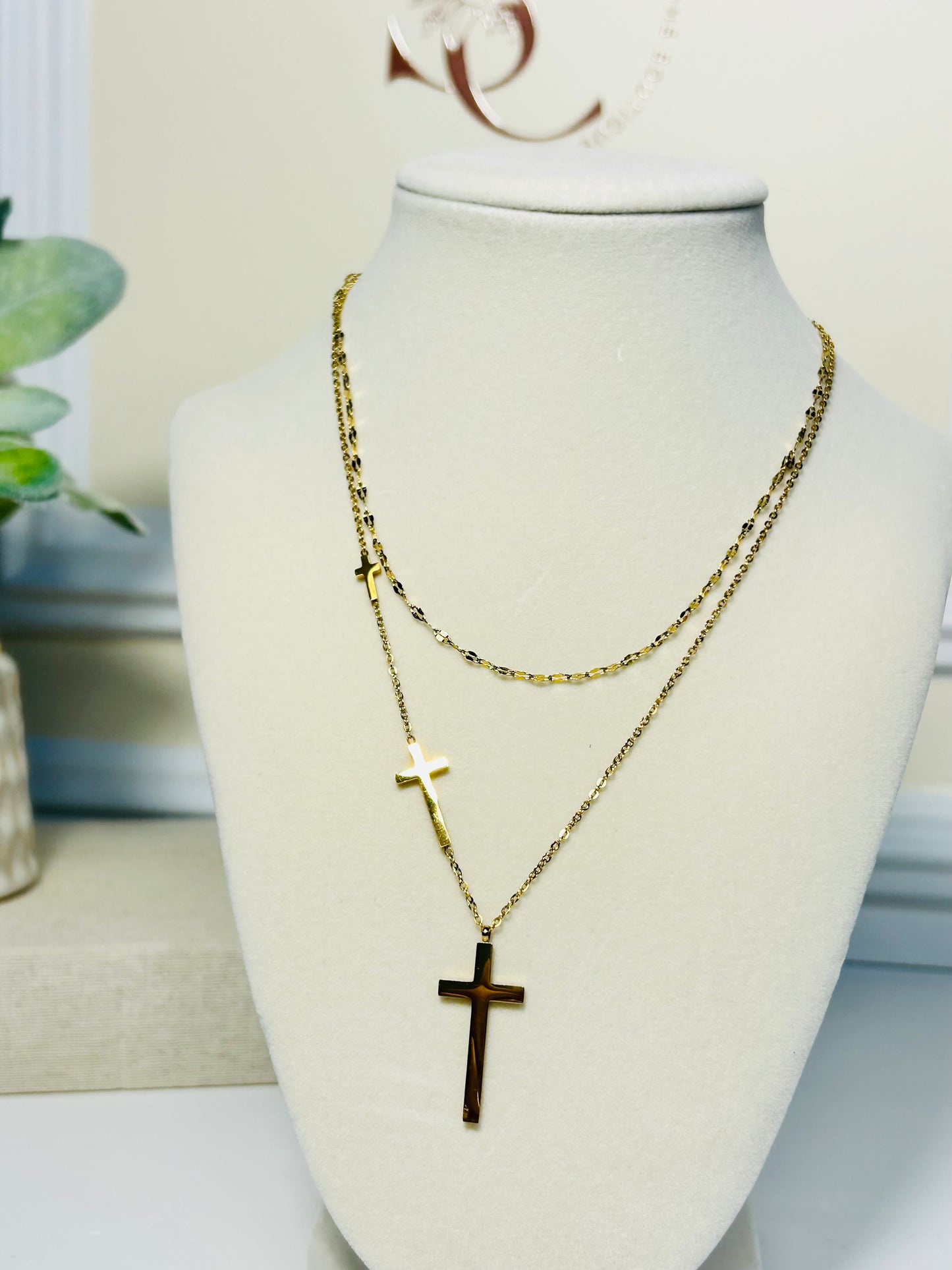 The Grace Cross Necklace