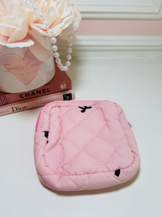 Mini Zipper Sanitary Cosmetic Bag