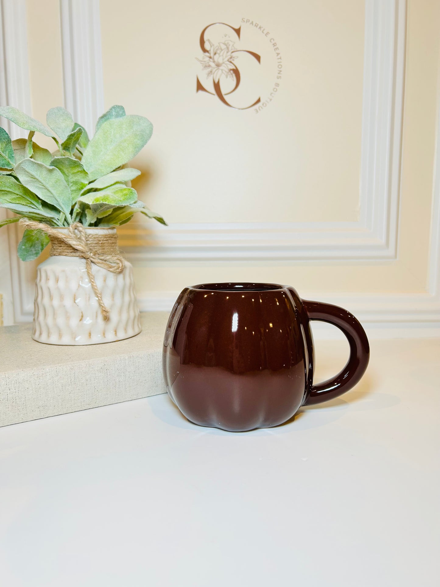 Brown Pumpkin Coffee Mug