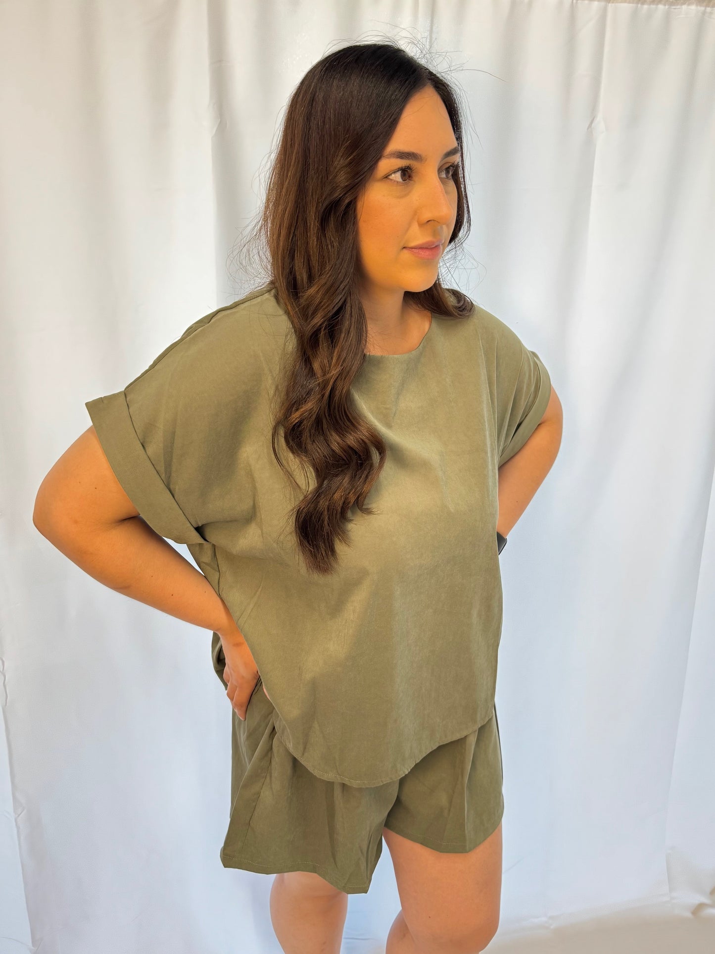 Olive Two-Piece Set