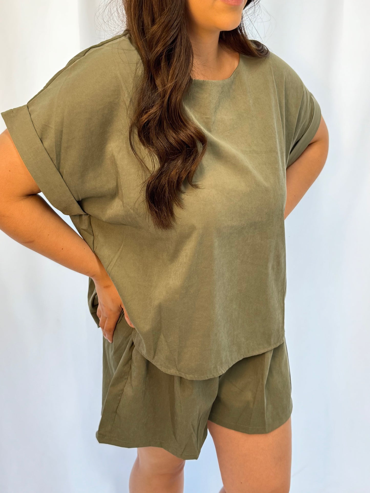Olive Two-Piece Set