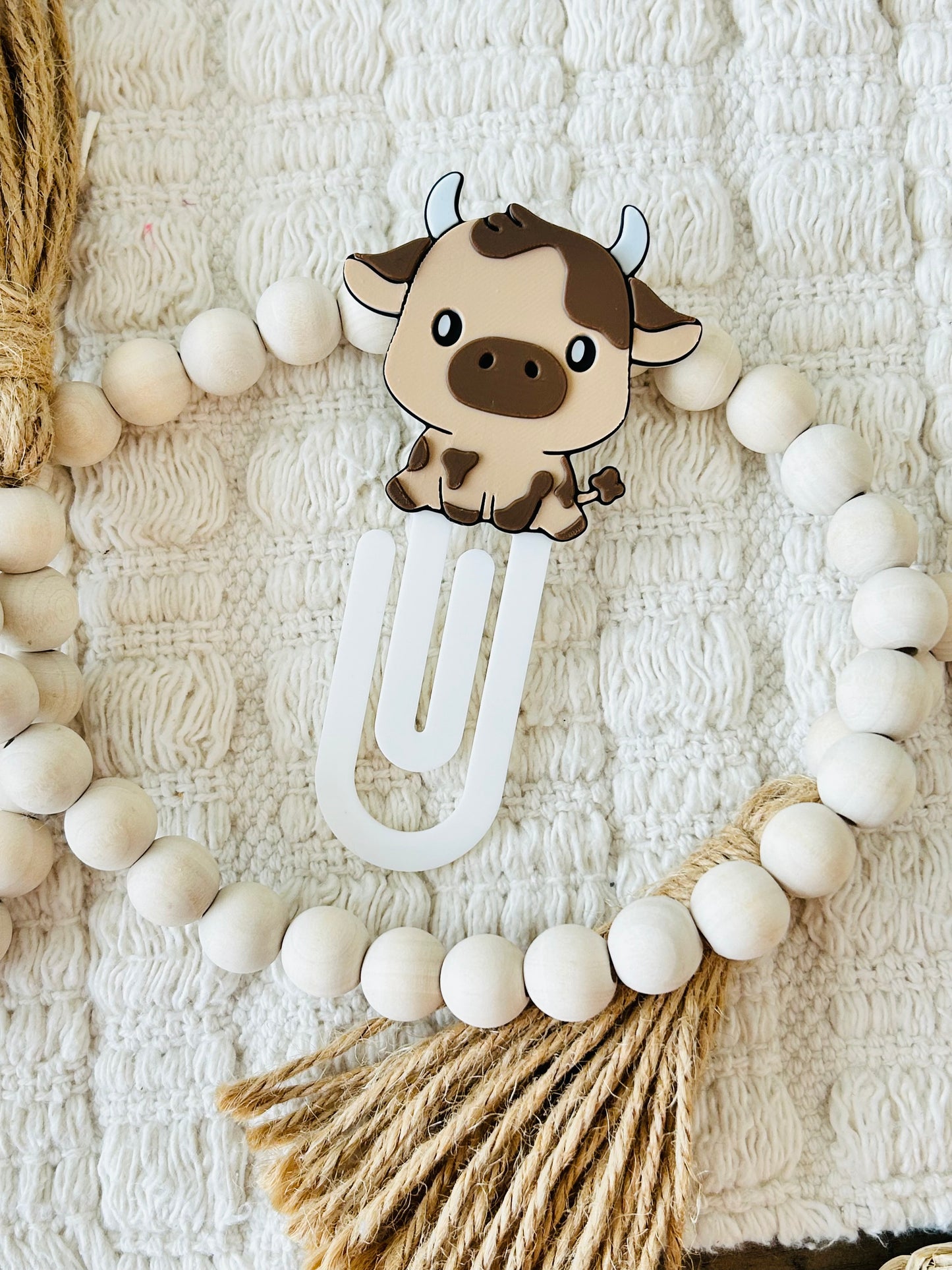 3D Printed Highland Cow Accessories