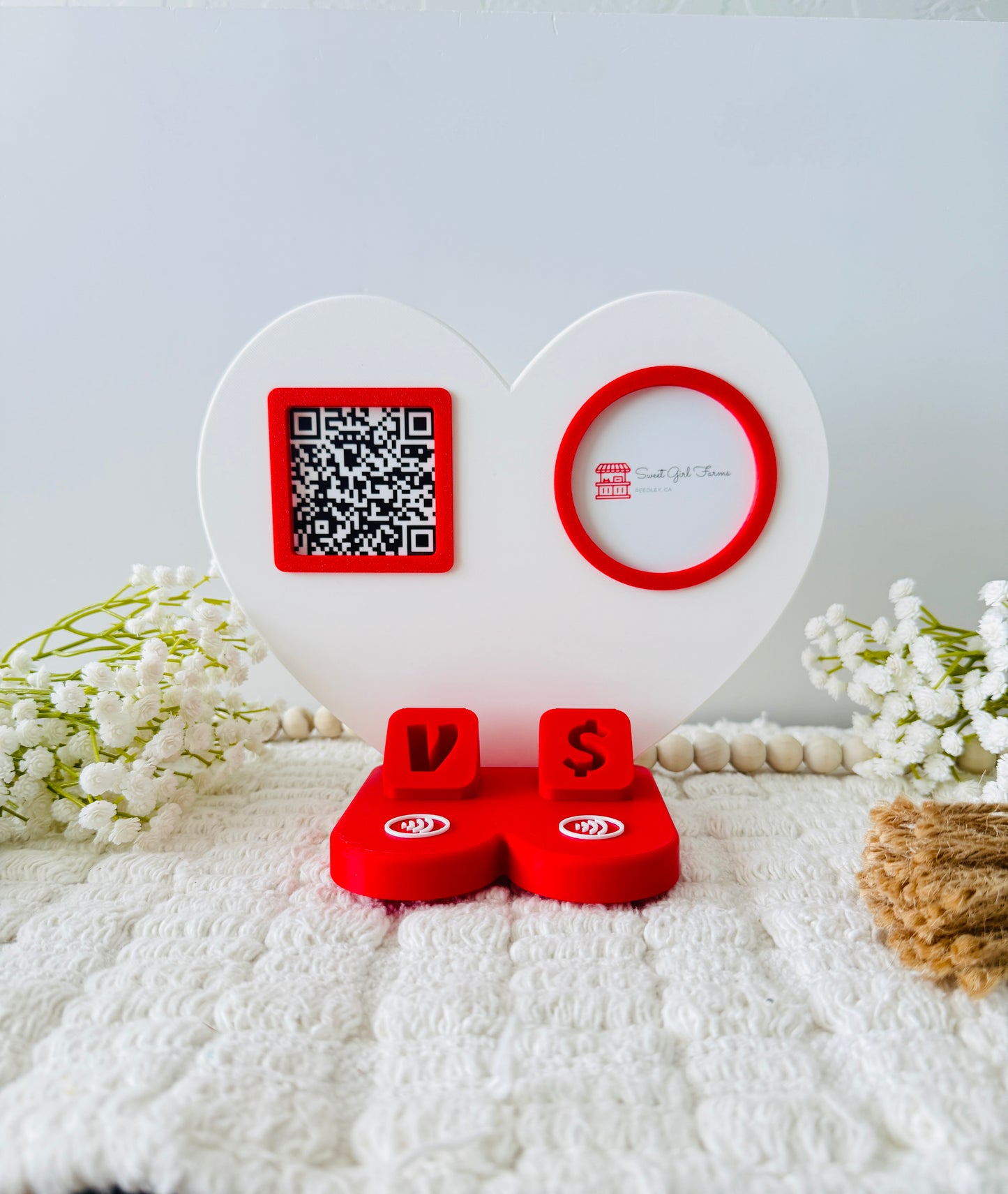 Custom 3D Business NFC Sign
