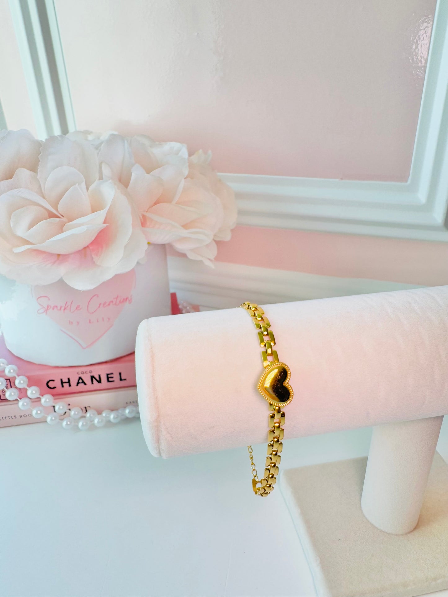Knotted Heart Bracelet
