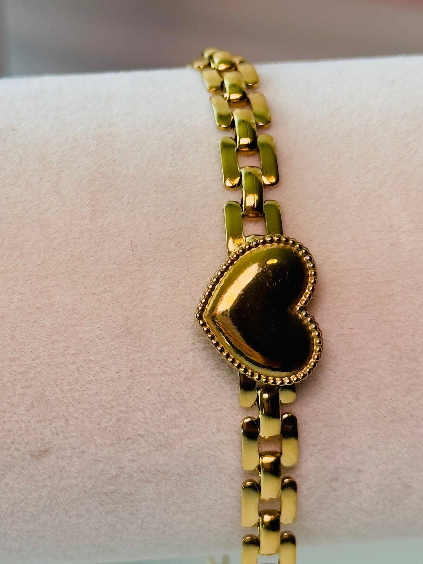 Knotted Heart Bracelet