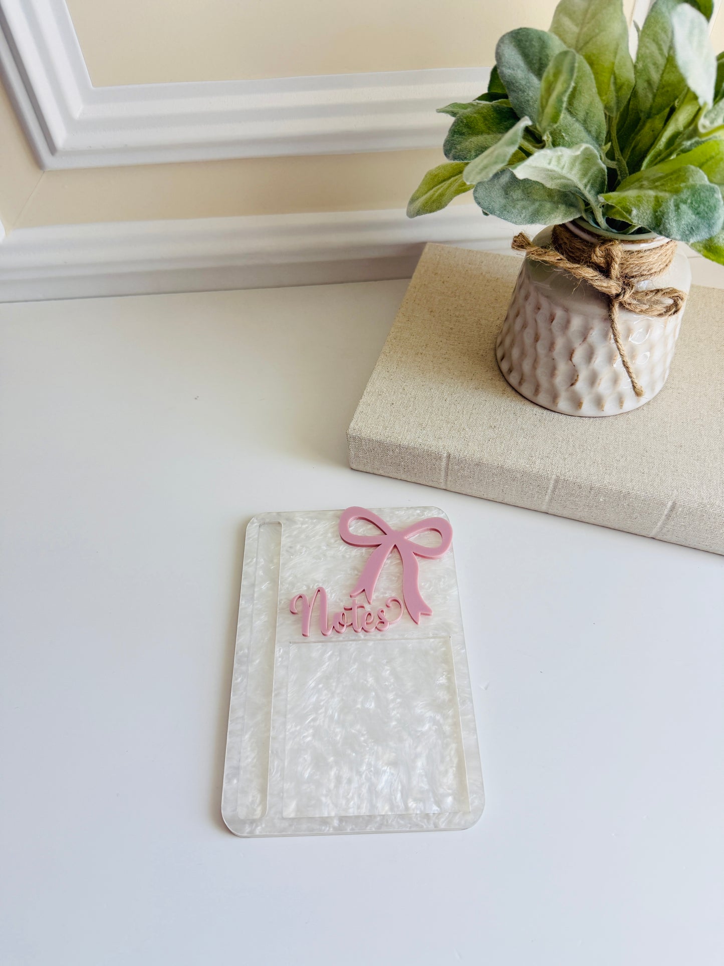 Coquette Desk Sticky Pad