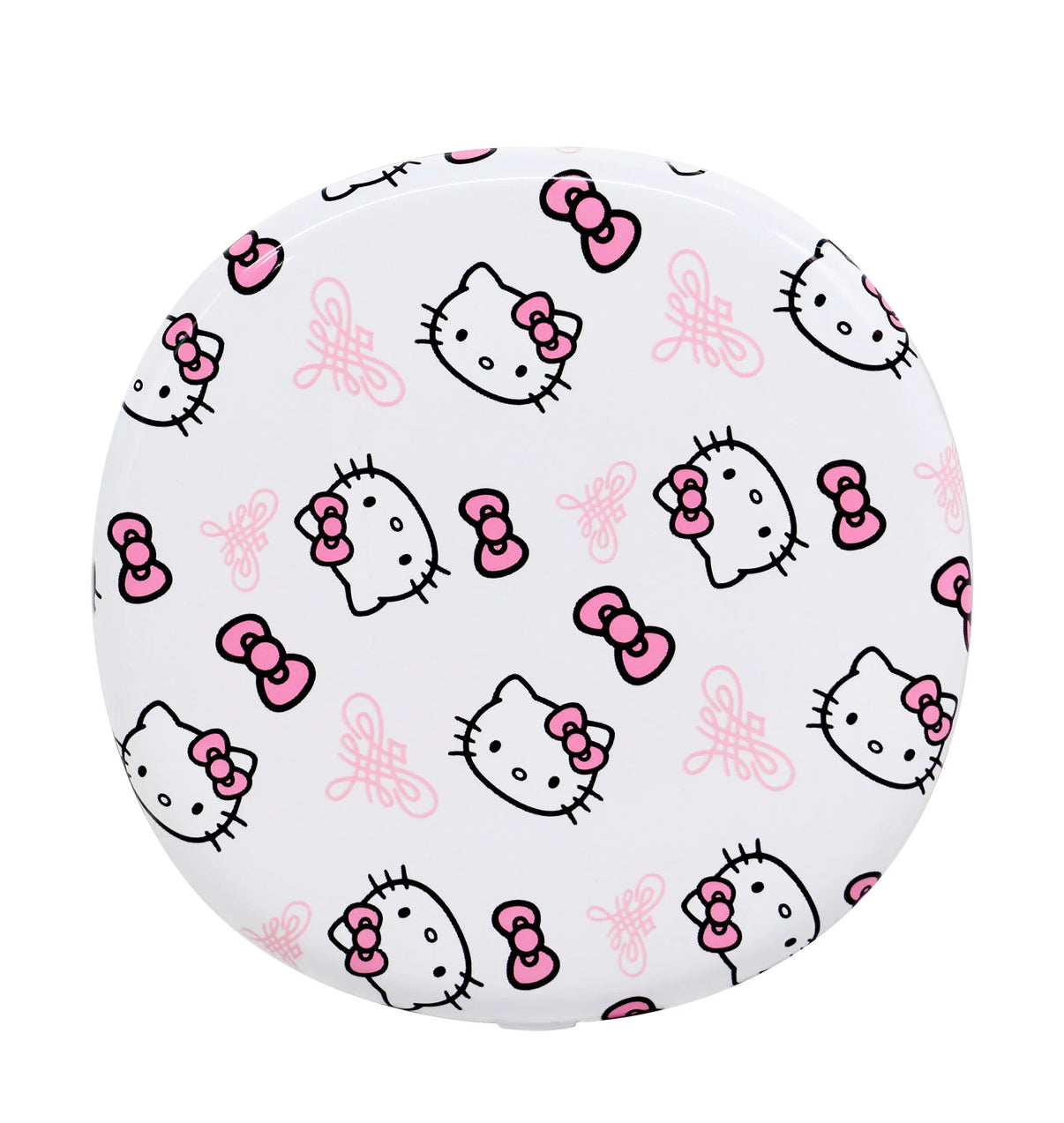 "Super cute Signature" Print LED Compact Mirror