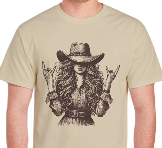 She means BUSINESS TEE