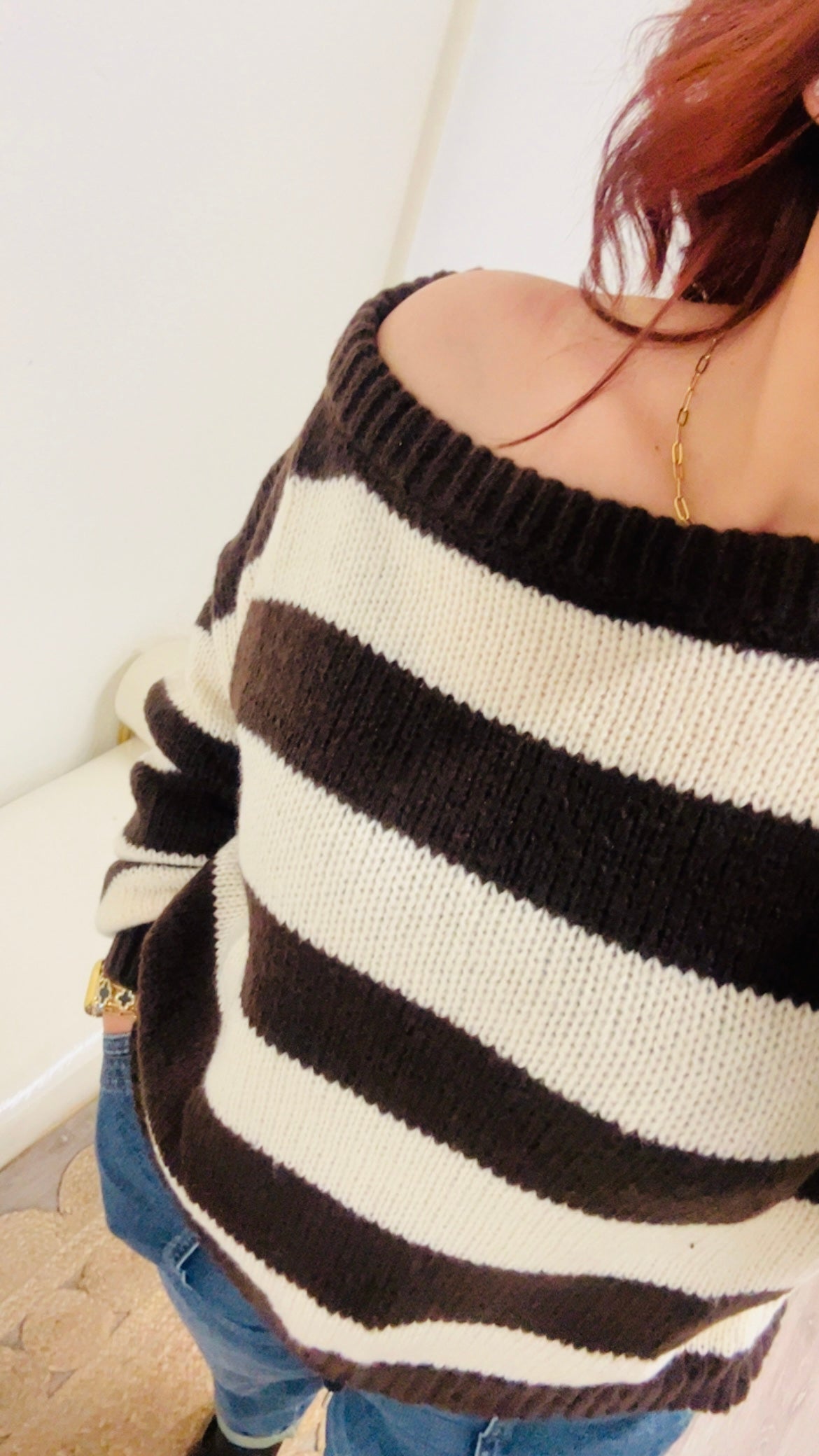 The LEXI Off-Shoulder Sweater