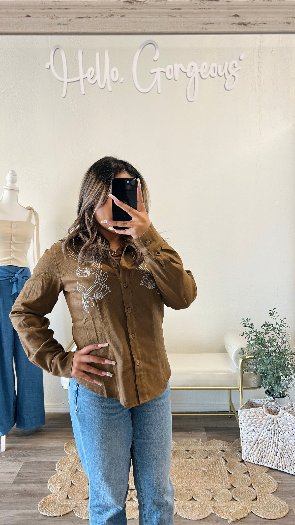 Rodeo Charm Button-Down Shirt