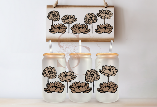 Boho Peonies Cup