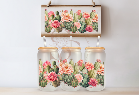 Floral Cactus Cup
