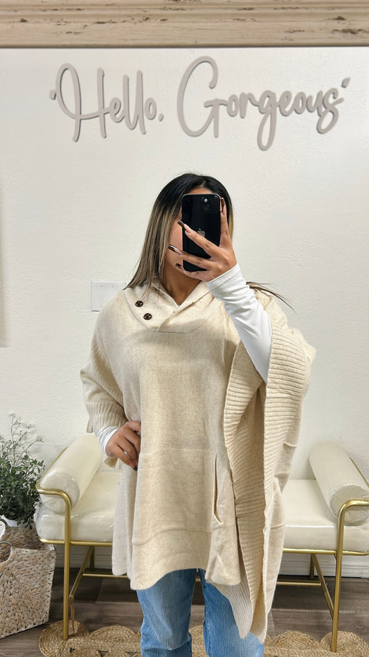 TAYLEE Oversized Poncho