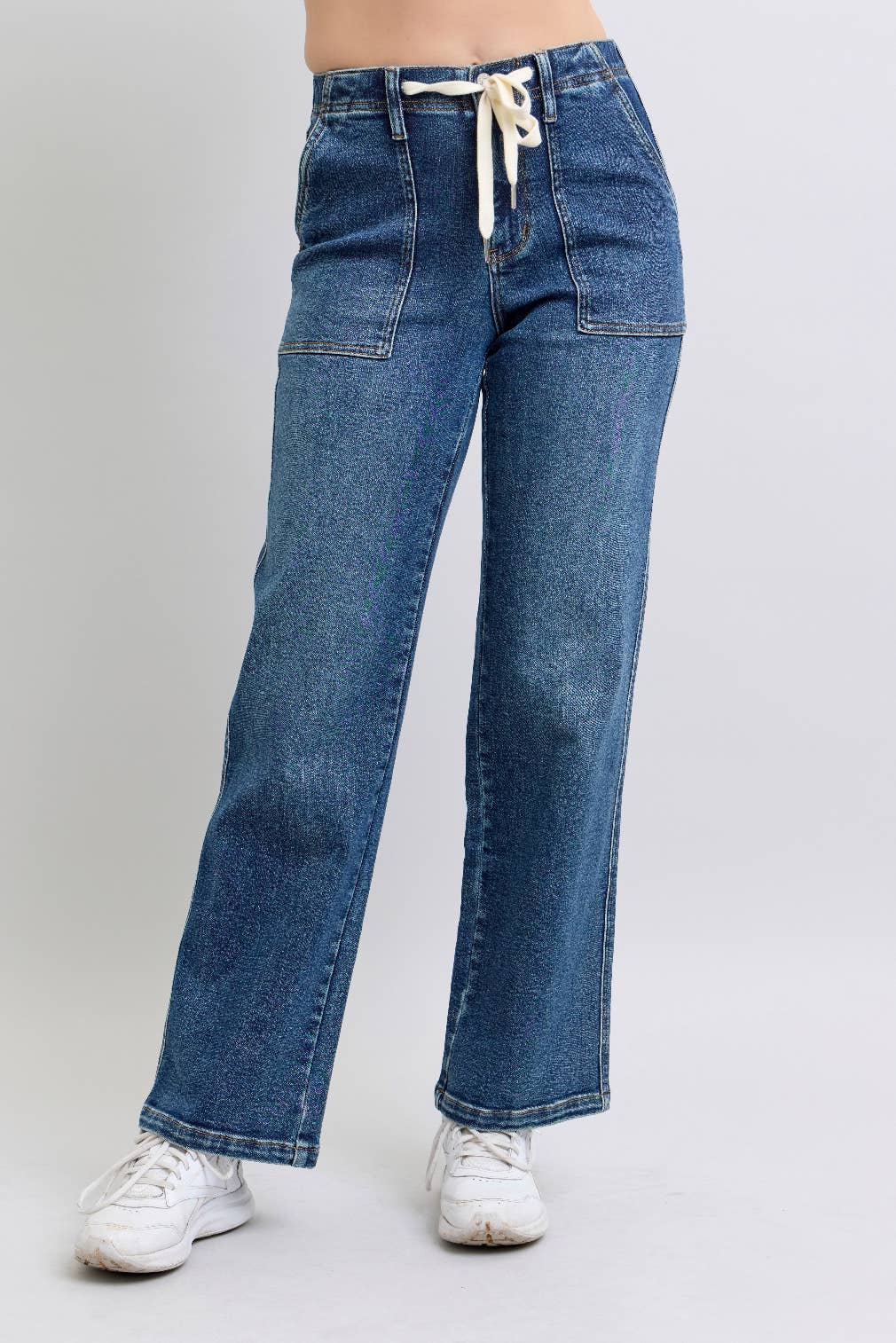 Daisy High Waisted Drawstring Wide