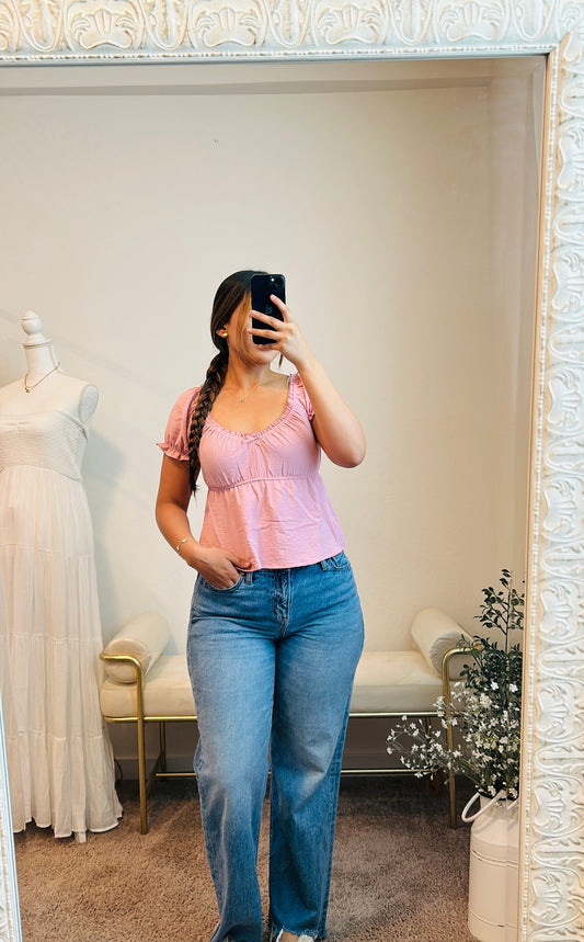 Luxe Puff Sleeve Blouse