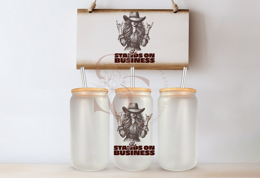 She means BUSINESS Cup