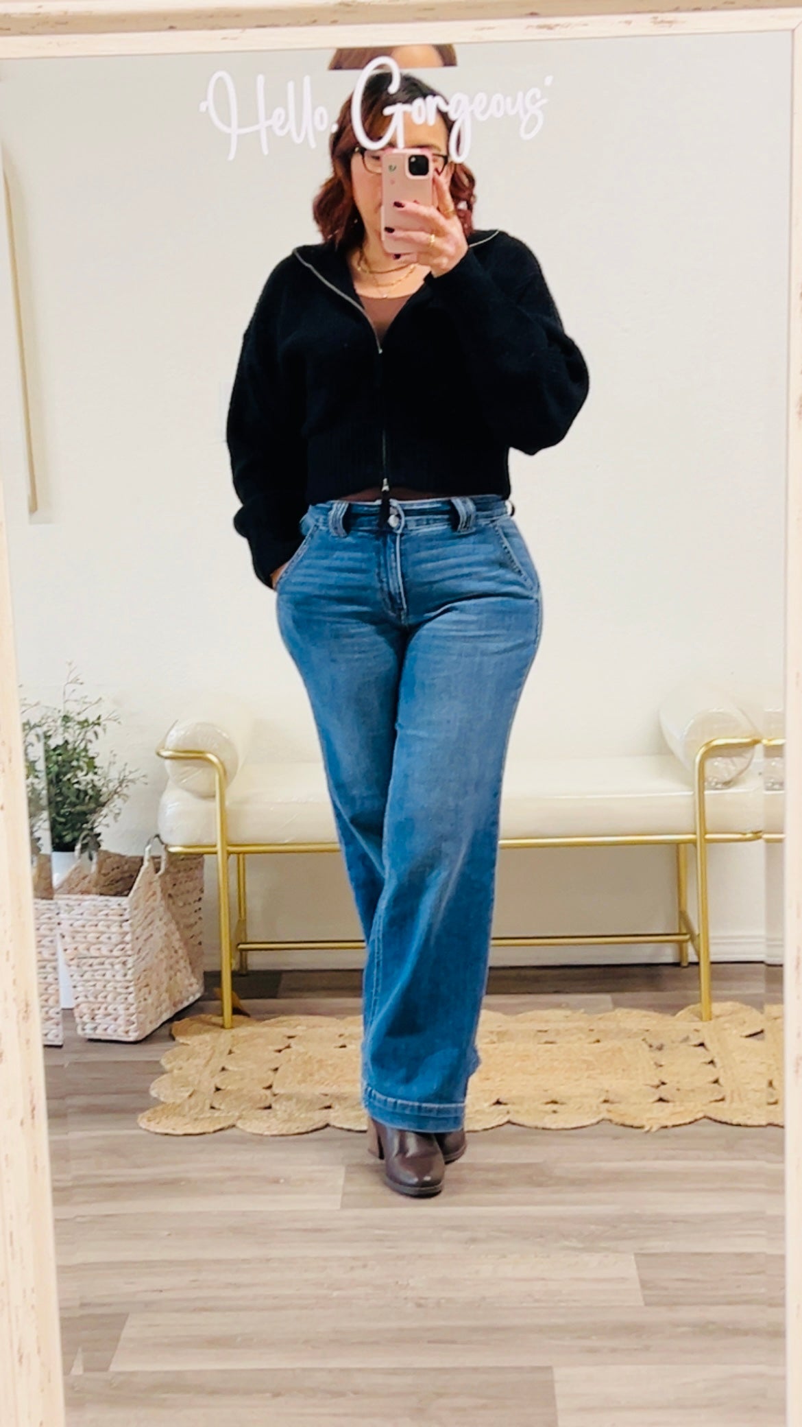 Dom Two-Way Zip Sweater