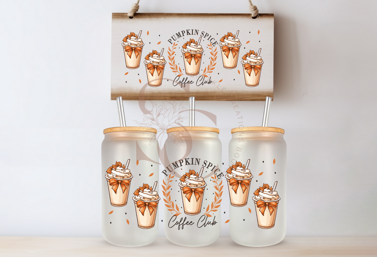 Pumkin Spice Coffee Club Cup