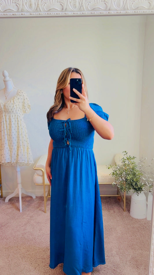 Lila Denim Dress