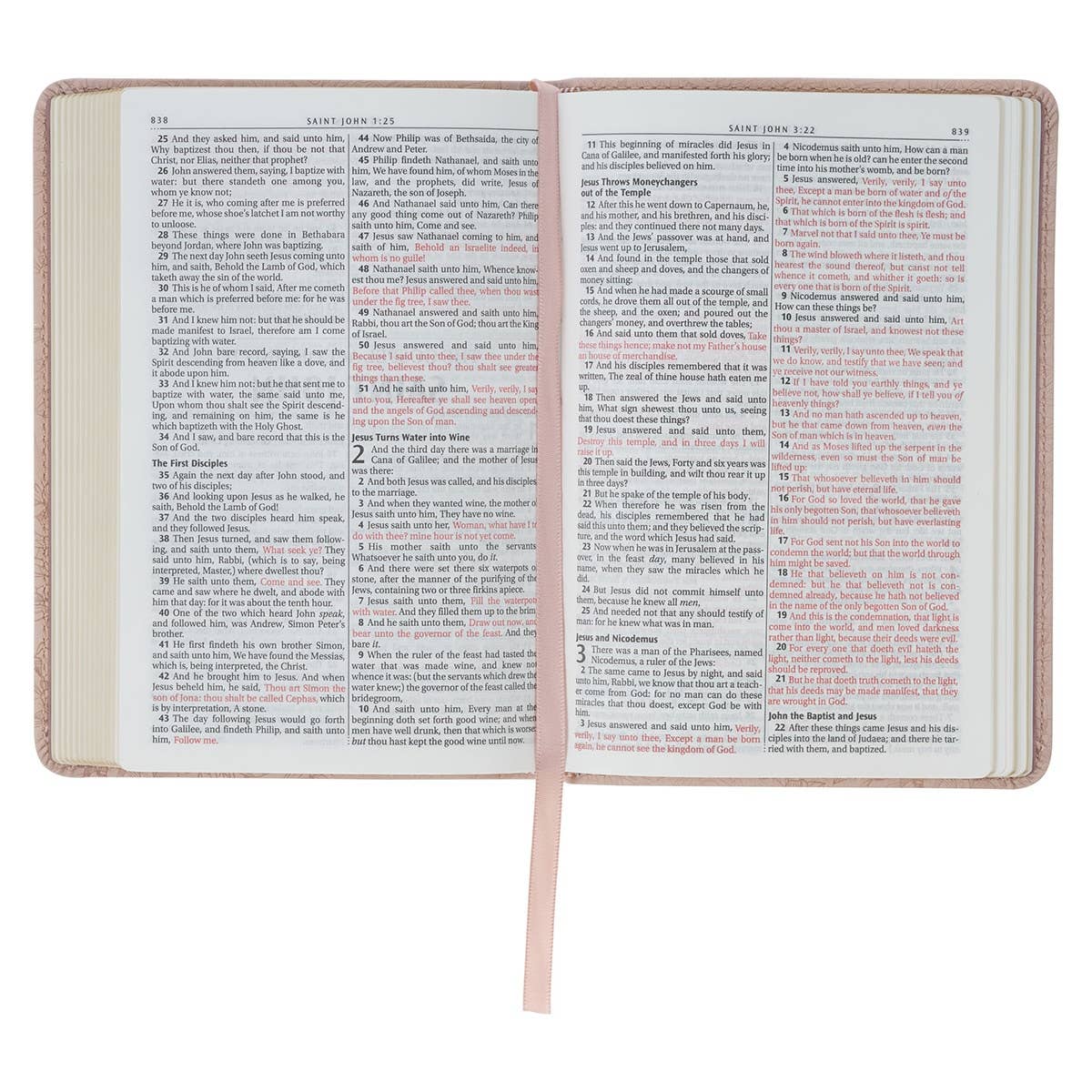 KJV Bible Compact Faux Leather