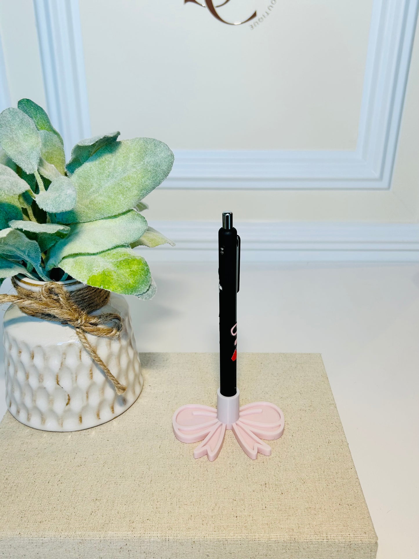 3D Single Pen Holder & Paper Clip