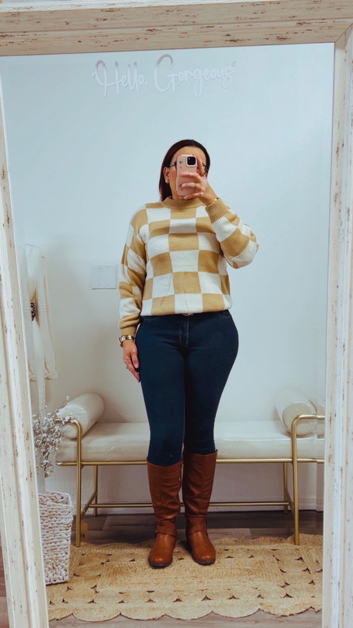 Color block Knit Sweater