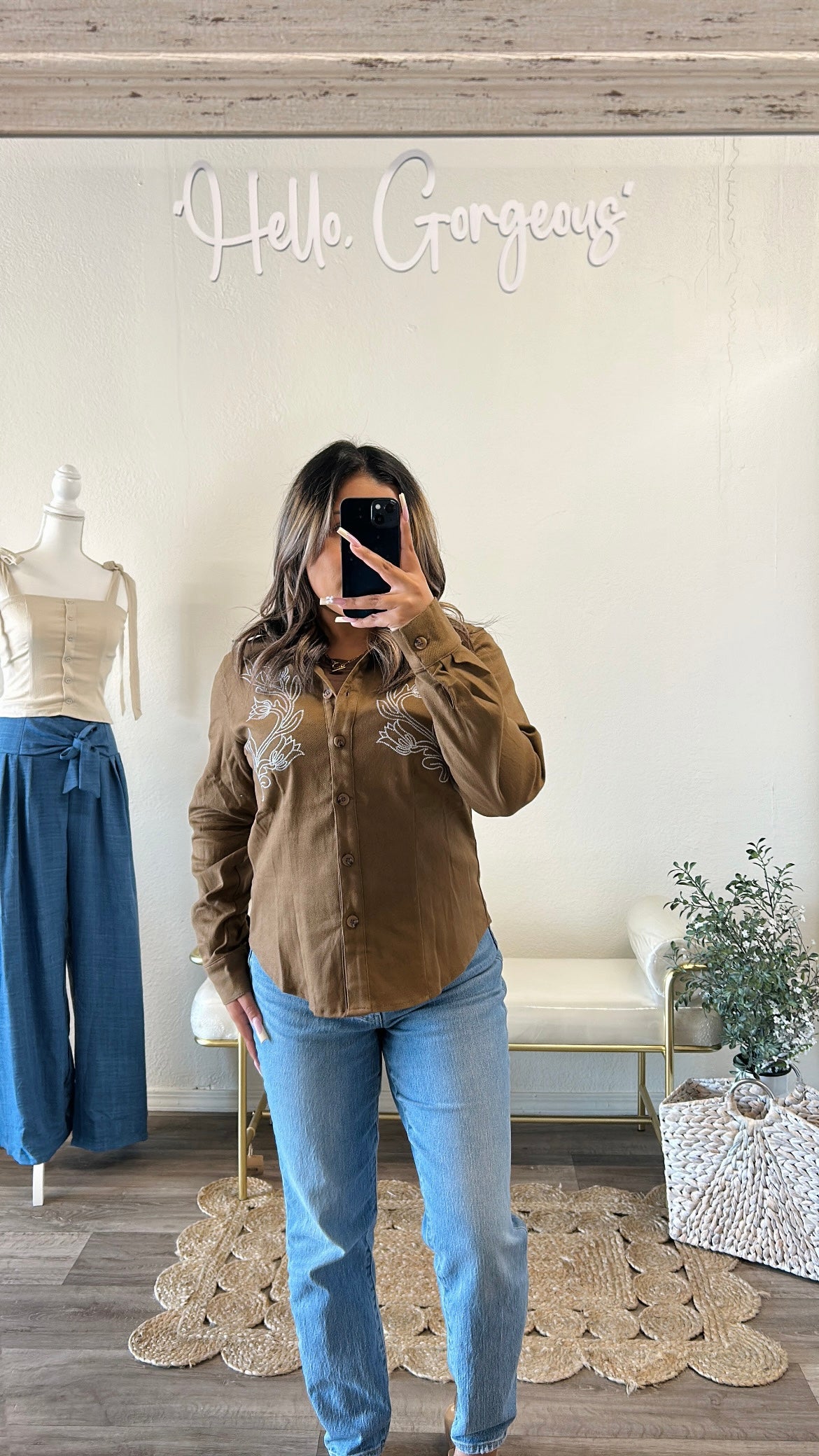 Rodeo Charm Button-Down Shirt