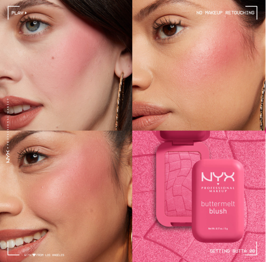 NYX BUTTERMELT BLUSH