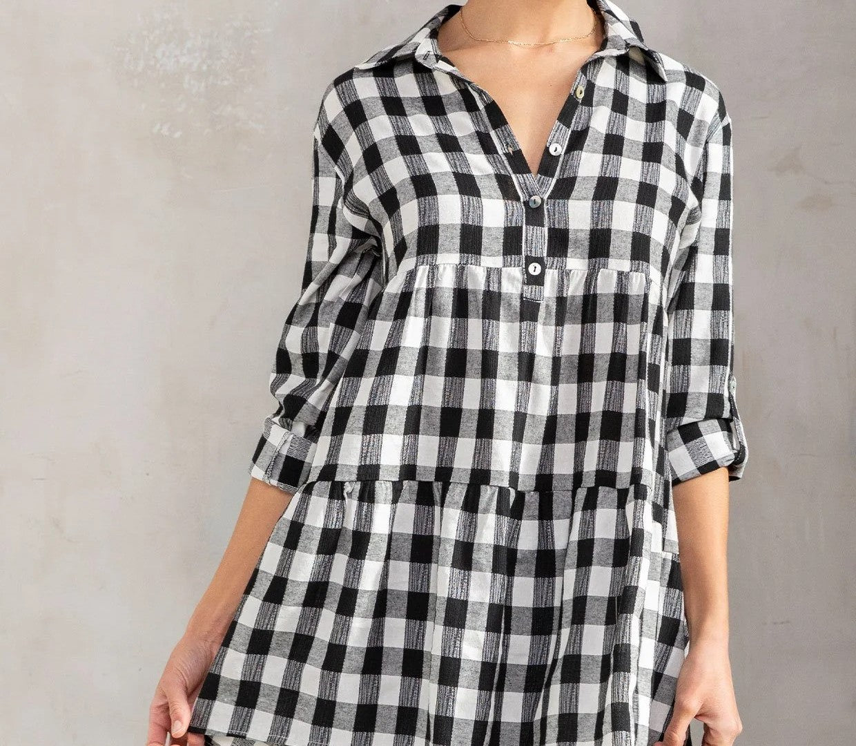 Jules Tiered Tunic top/Dress