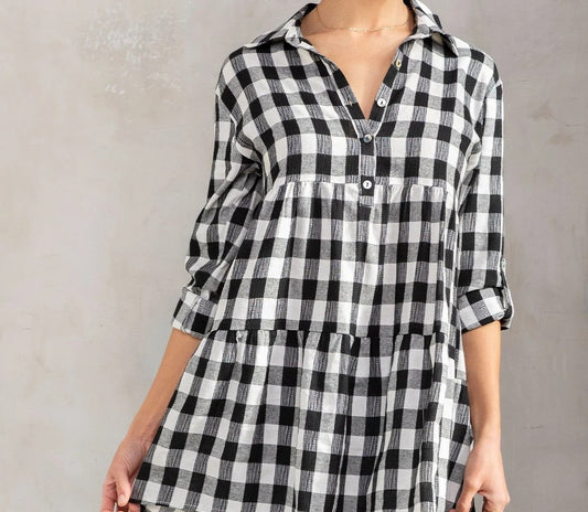 Jules Tiered Tunic top/Dress