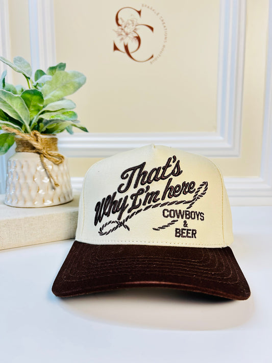 That's why am here Hat