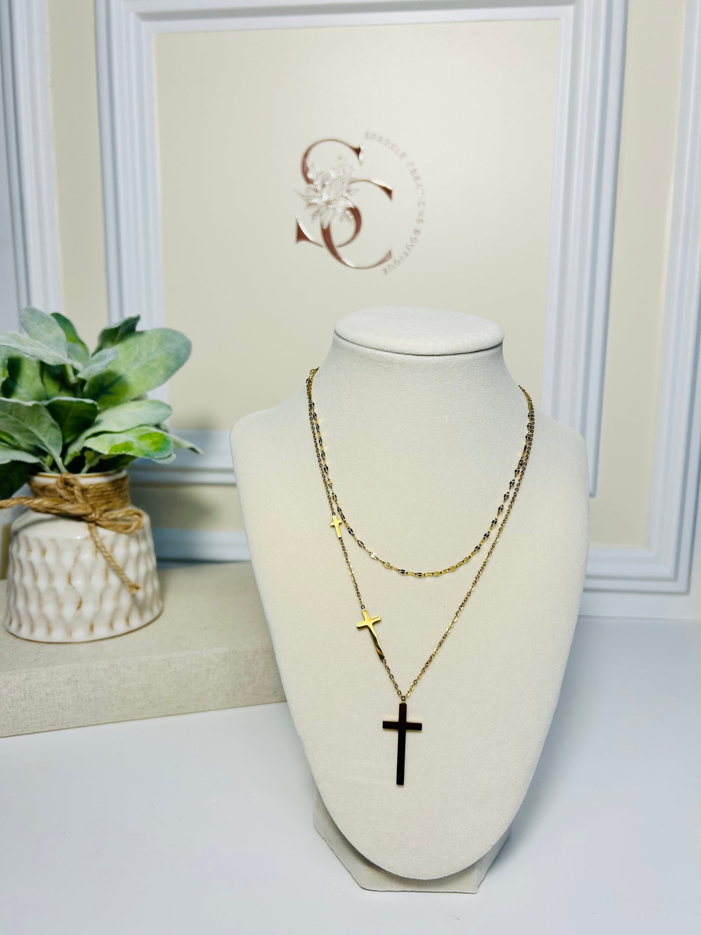 The Grace Cross Necklace