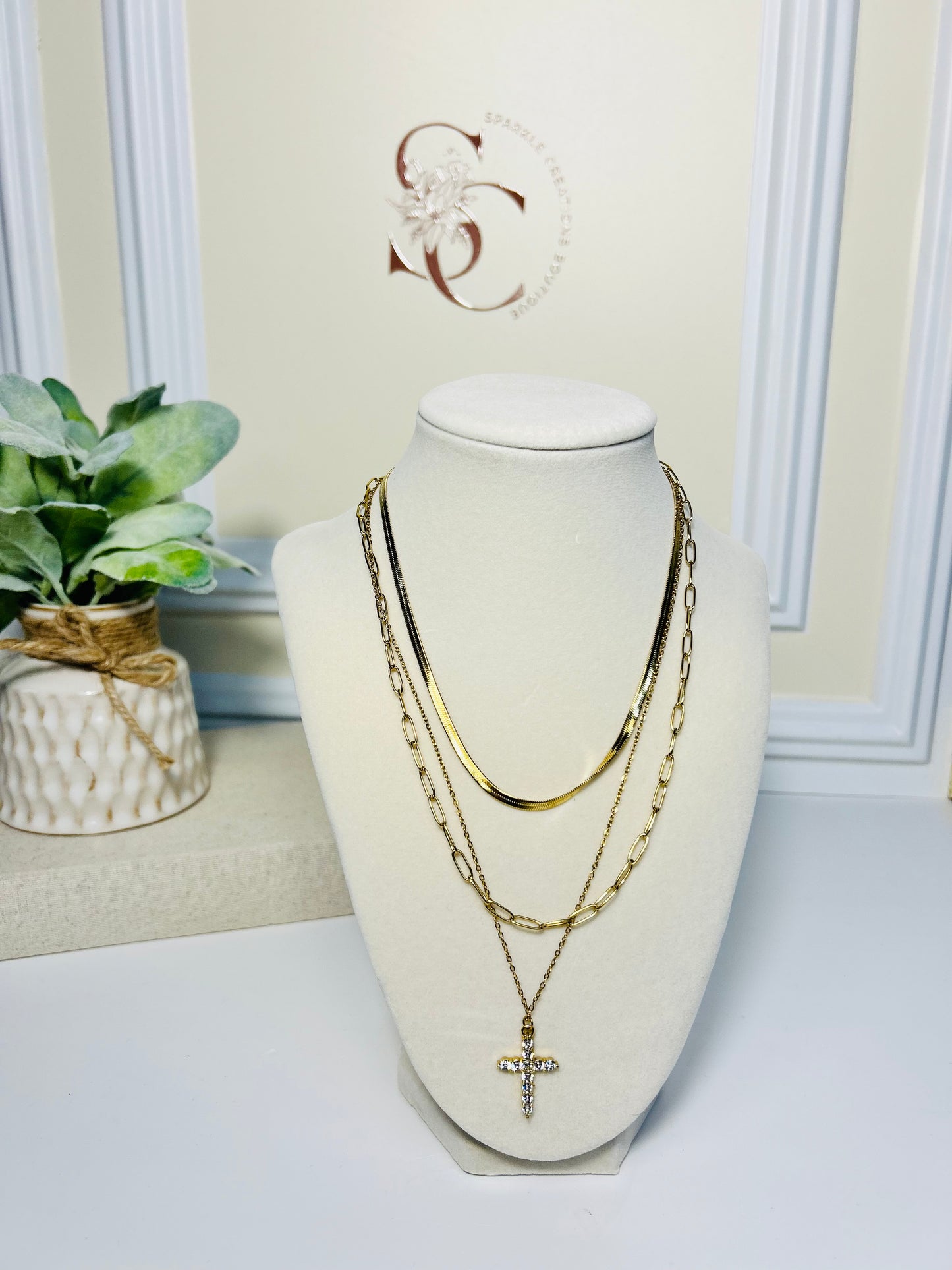 The Divine Cross Necklace