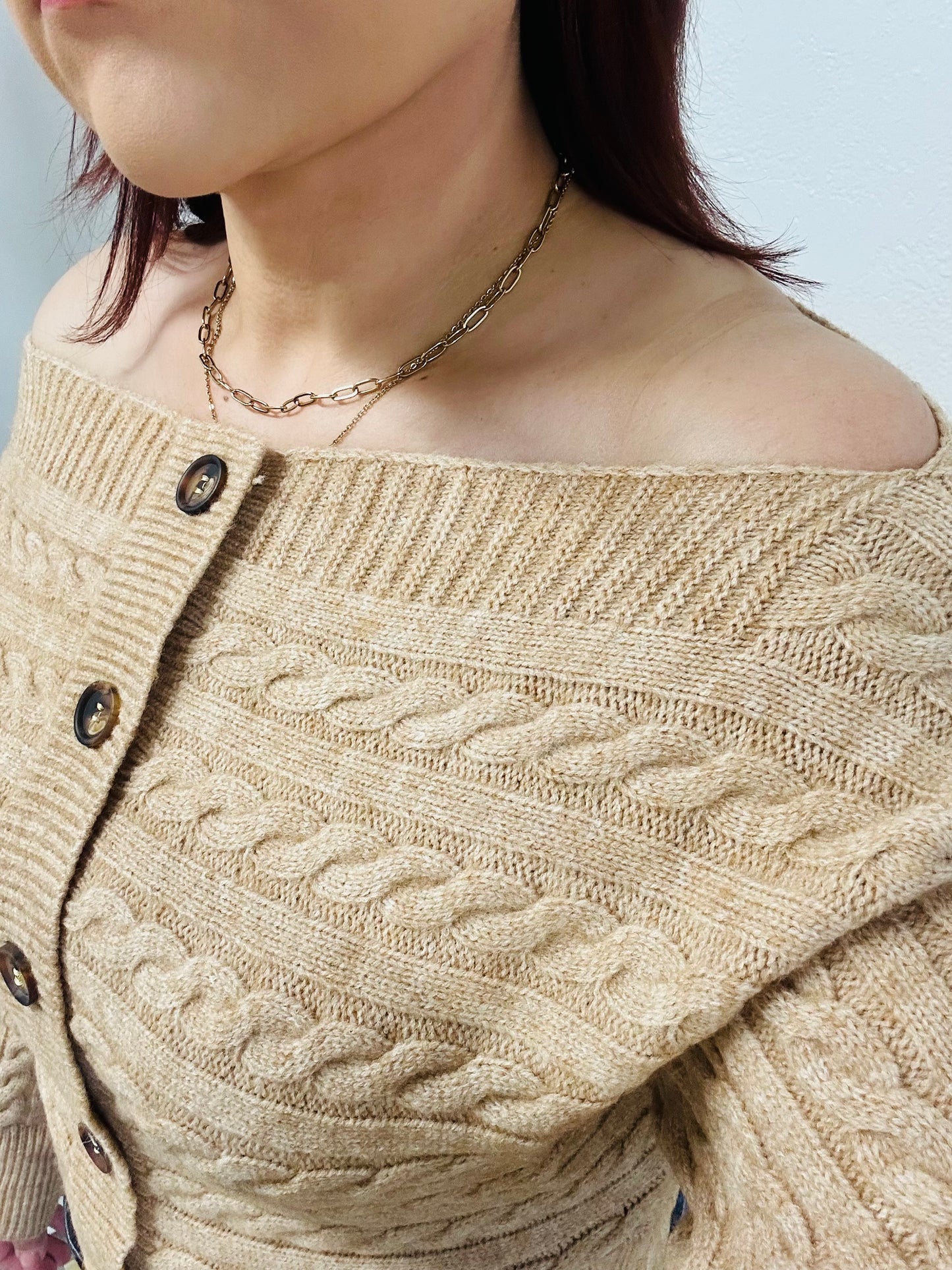 Soft Embrace Off-Shoulder Top