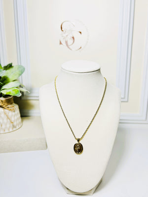 The Eternal Rose Necklace