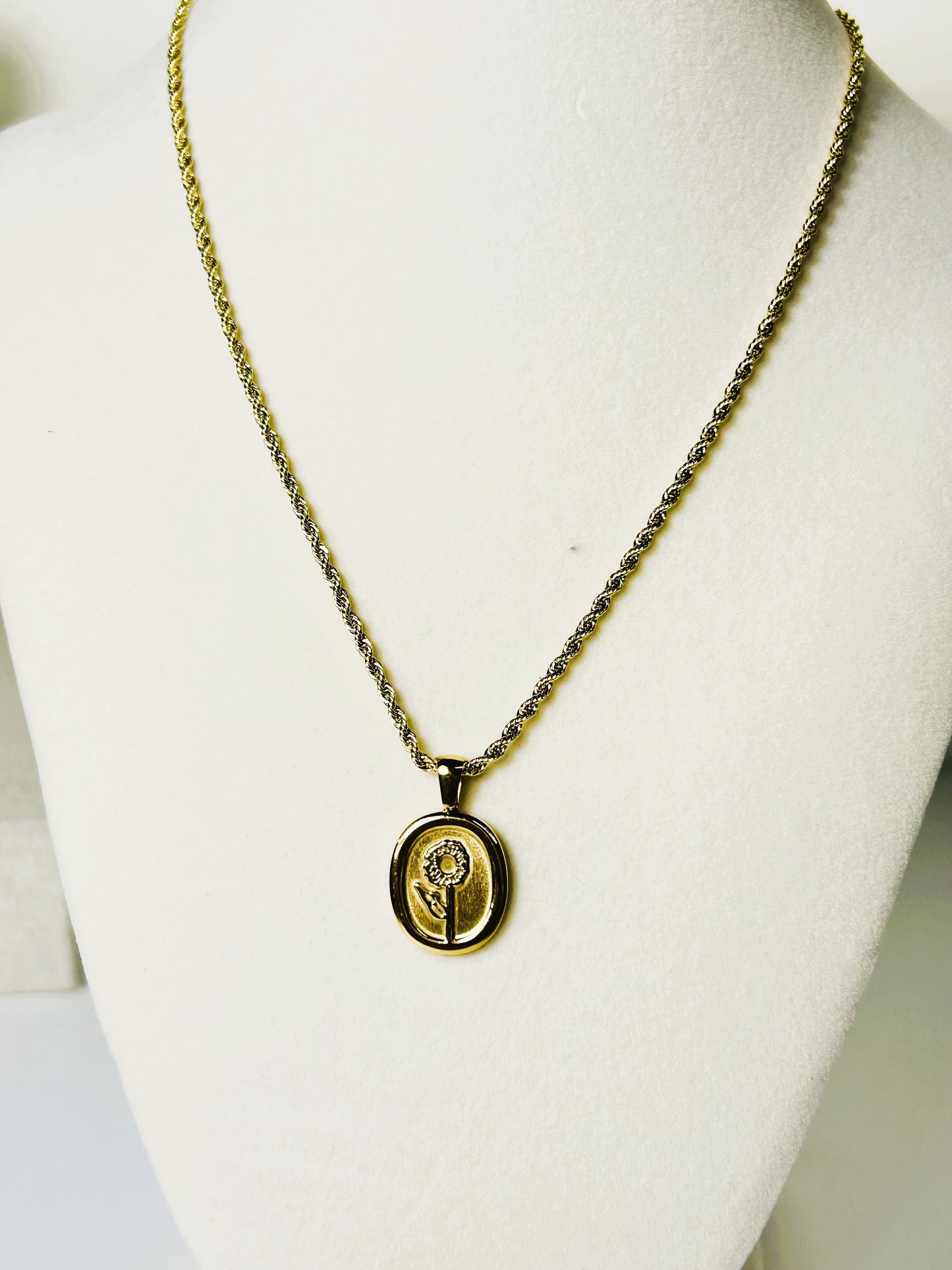 The Eternal Rose Necklace