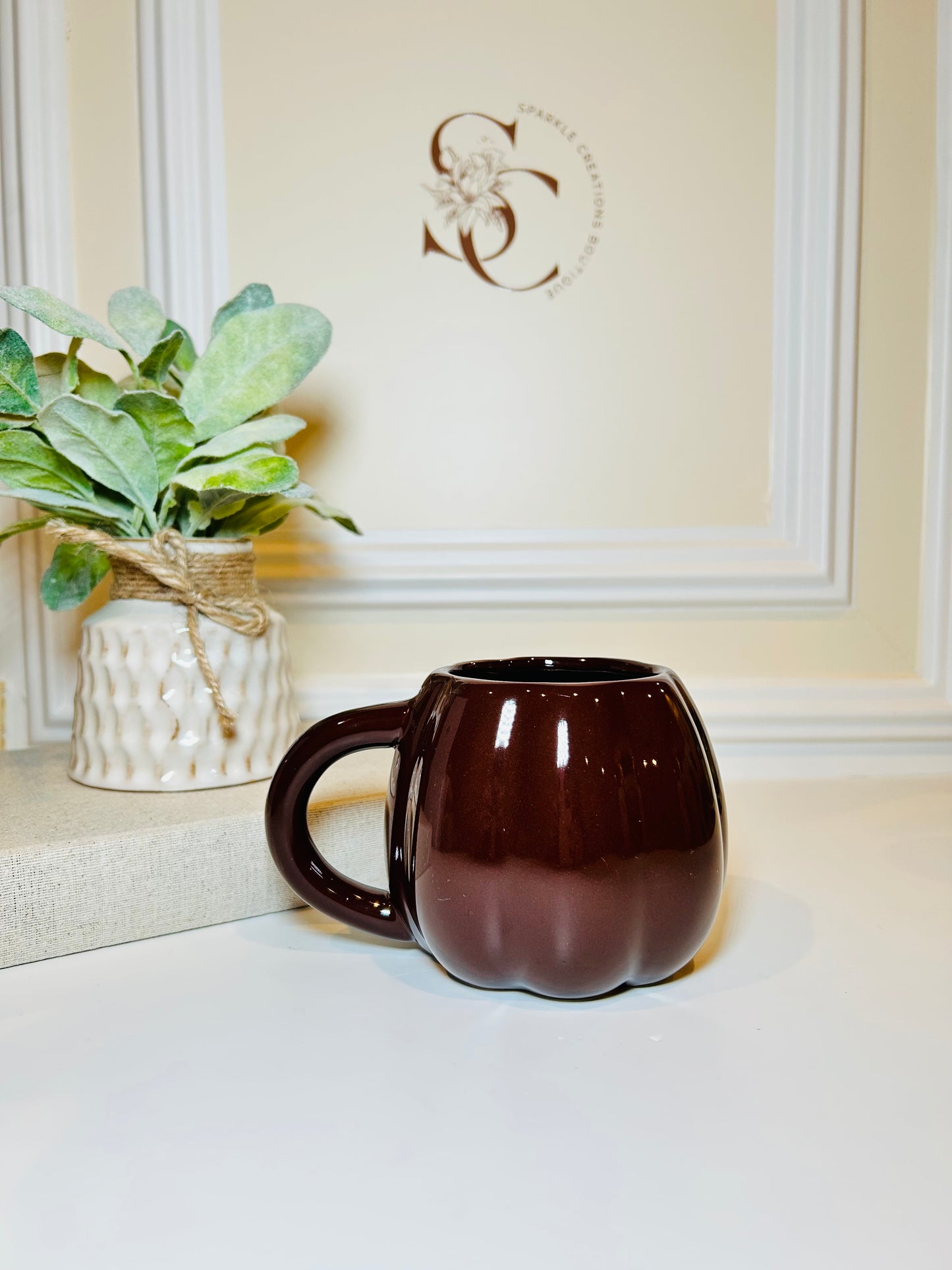 Brown Pumpkin Coffee Mug