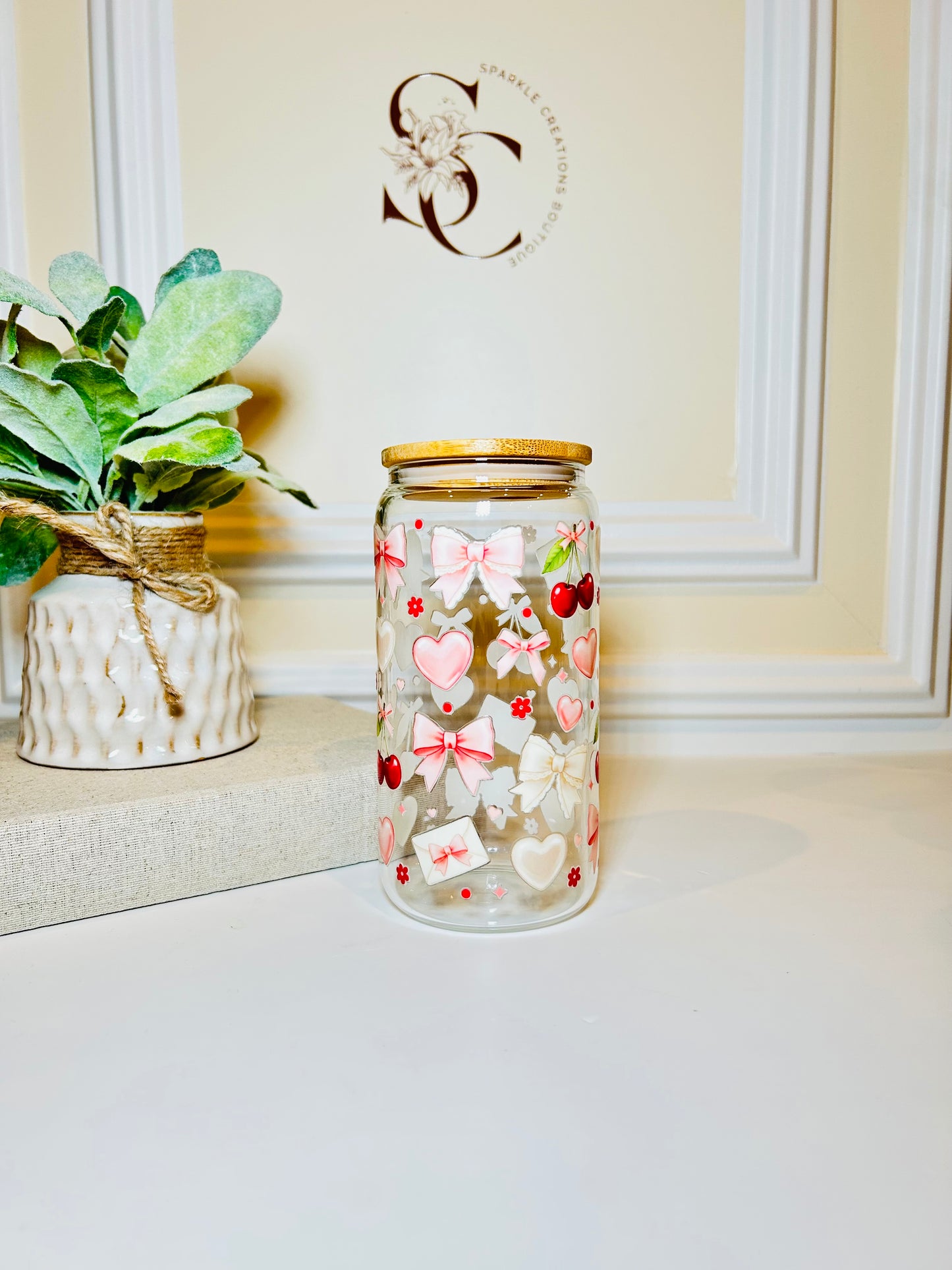 Soft Girl Valentine Cup