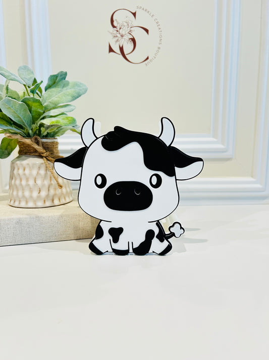 3D Printed Highland Cow Pencil Holder