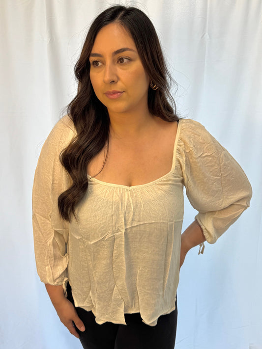 Bohemian Breeze Jacquard Blouse