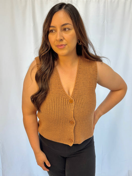 The Harper Knit Vest