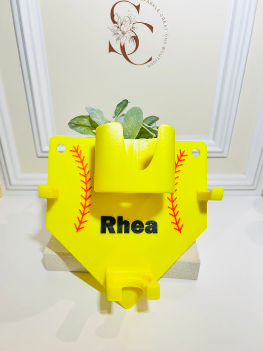 Custom Dugout Organizer Personalized 3D Printed Holder