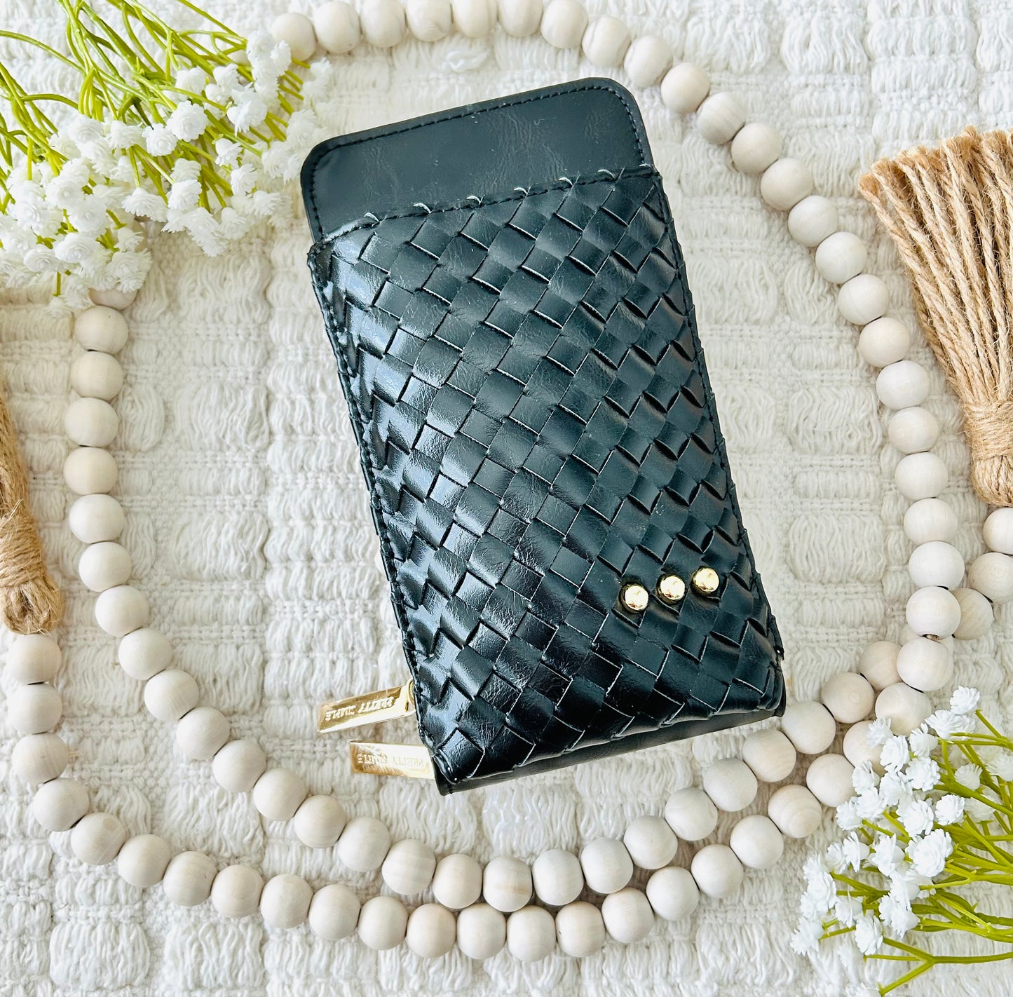Woven Double Duty Phone Bag