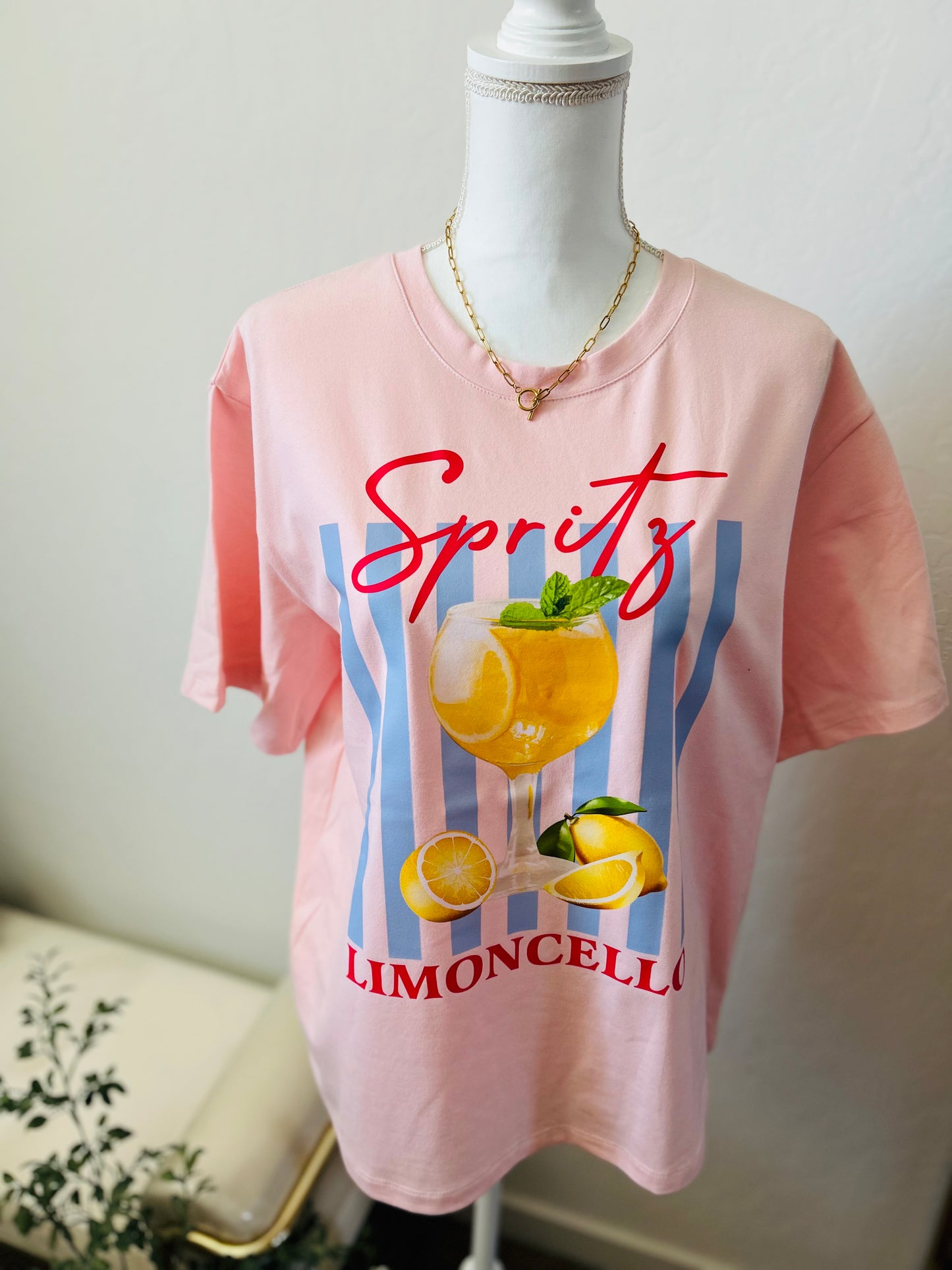 Spritz Lemon Oversized Tee